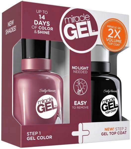

Sally Hansen Miracle Gel Duo Kolor 496 Top 101