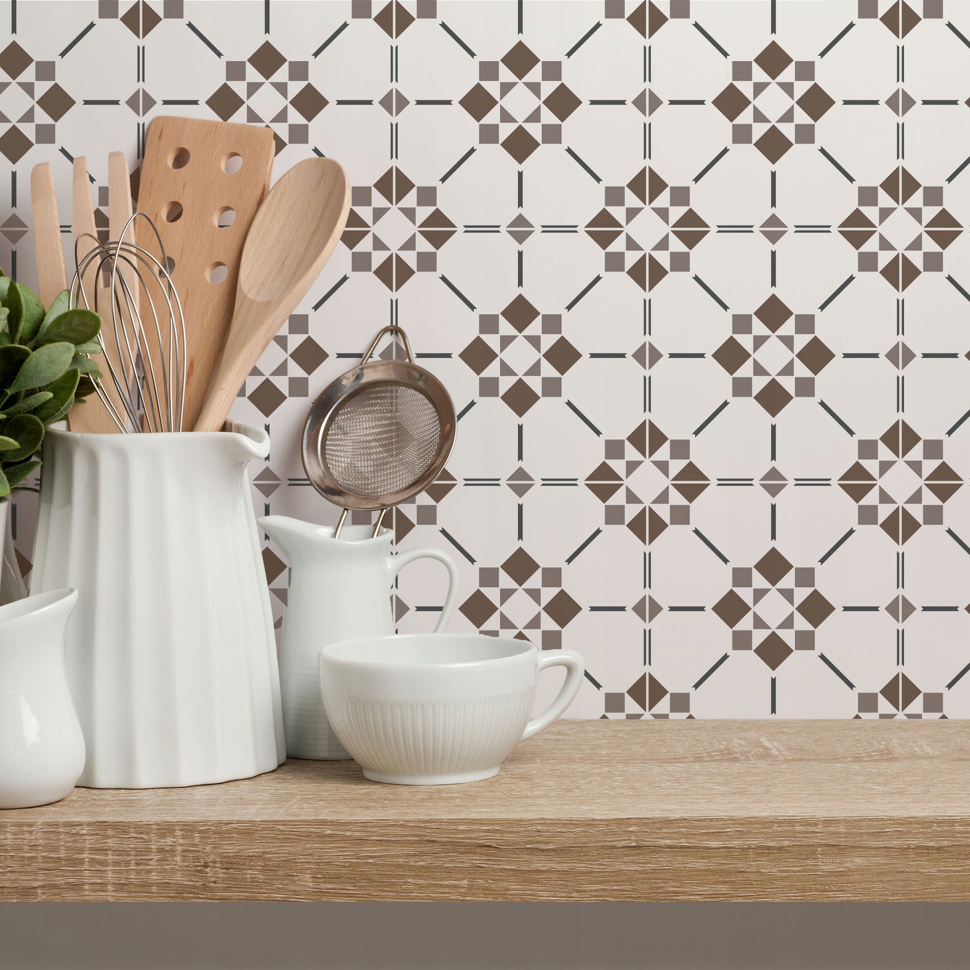 SZABLON MALARSKI do kafelków płytek PELICHOS 20x20 EAN (GTIN) 5903175802248