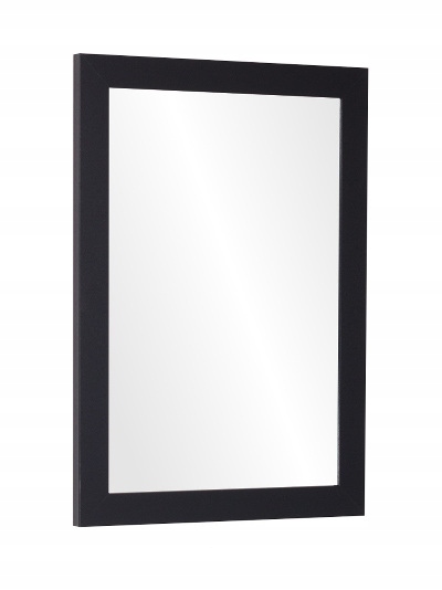 

Lustro w ramie 80x50 Rama Czarna, Czarne