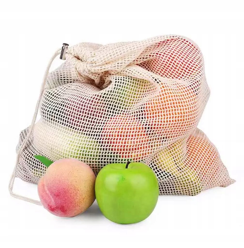 EKO WOREK TORBA SIATKA NATURALNA EKO DUŻY BIO !!!!