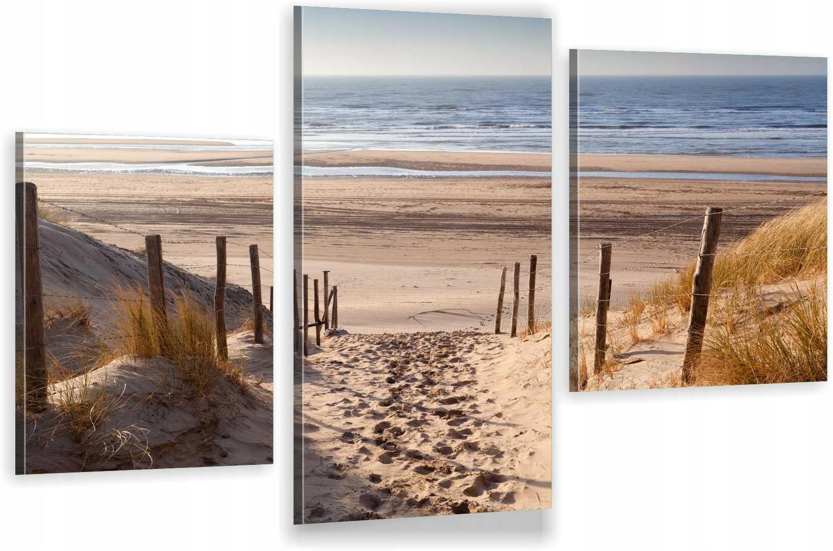 

Tryptyki Obraz Na Ścianę Morze Plaża Natura 980 Wz