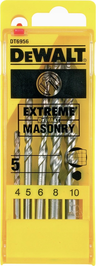 

Zestaw 5 wierteł do betonu DeWALT Extreme DT6956