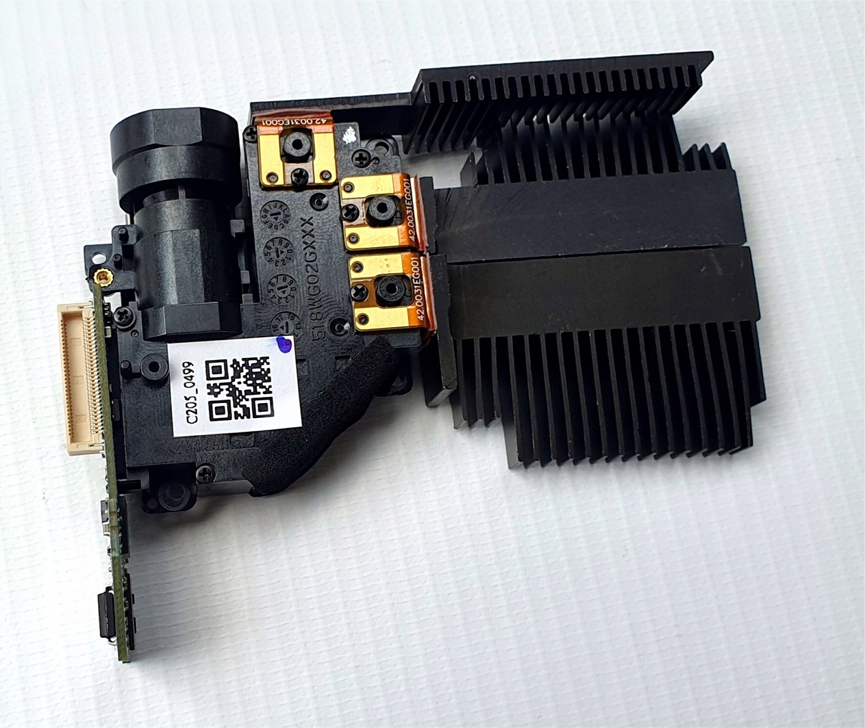 Procesor optyczny chip DMD module engine do Acer Projektor C205 Kod producenta 57.JH9J2.001