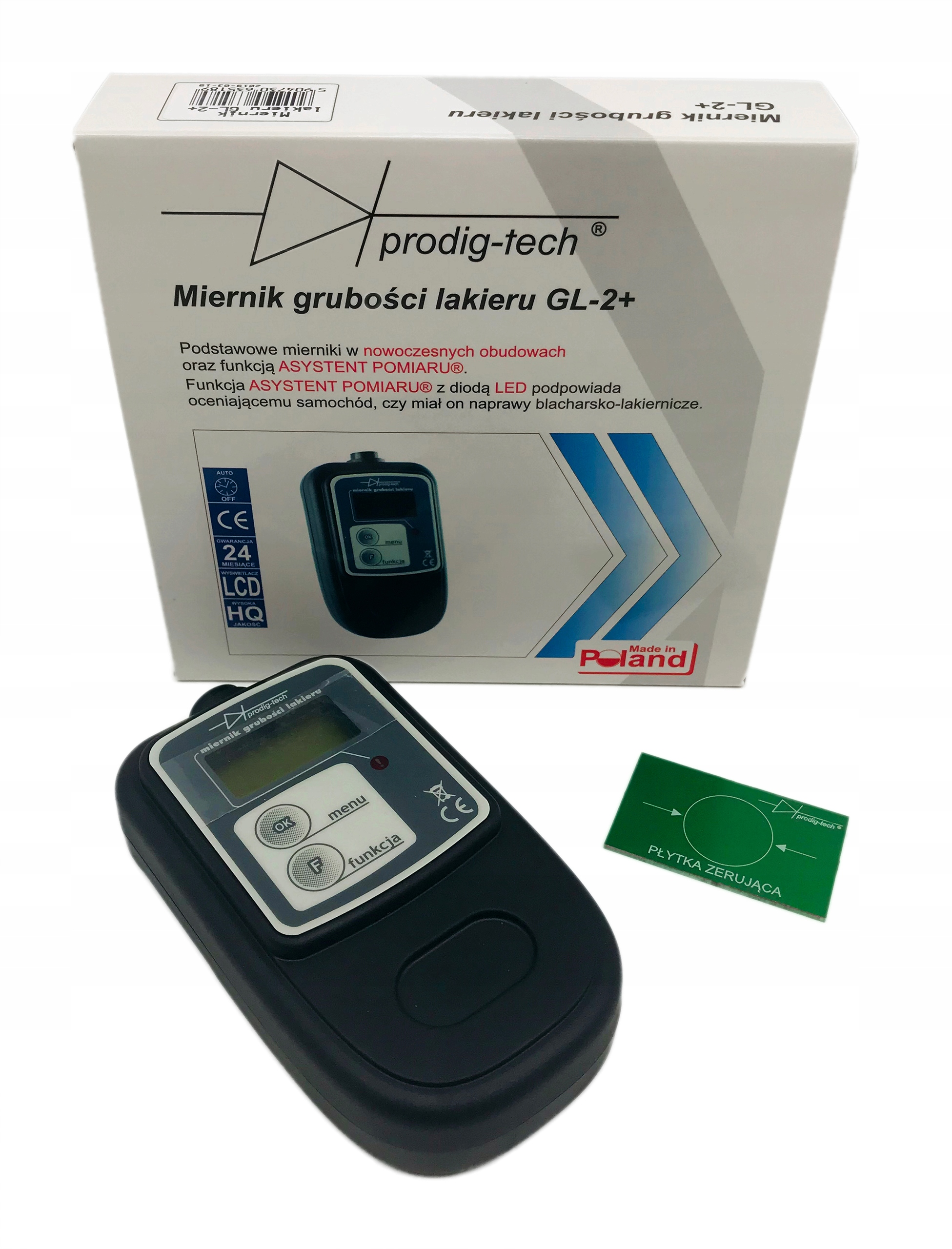 ИЗМЕРИТЕЛЬ ТОЛЩИНЫ ПОКРЫТИЯ PRODIG-TECH GL-2 + 