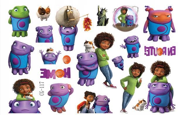 Tatuaż zmywalny naklejka DOM Home EROUTE BAJKA