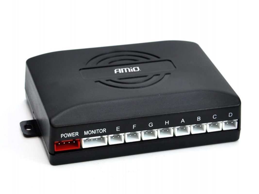 GRATISY# Czujniki parkowania cofania PRZÓD+TYŁ x8 LED-GRAF Liczba sensorów 8