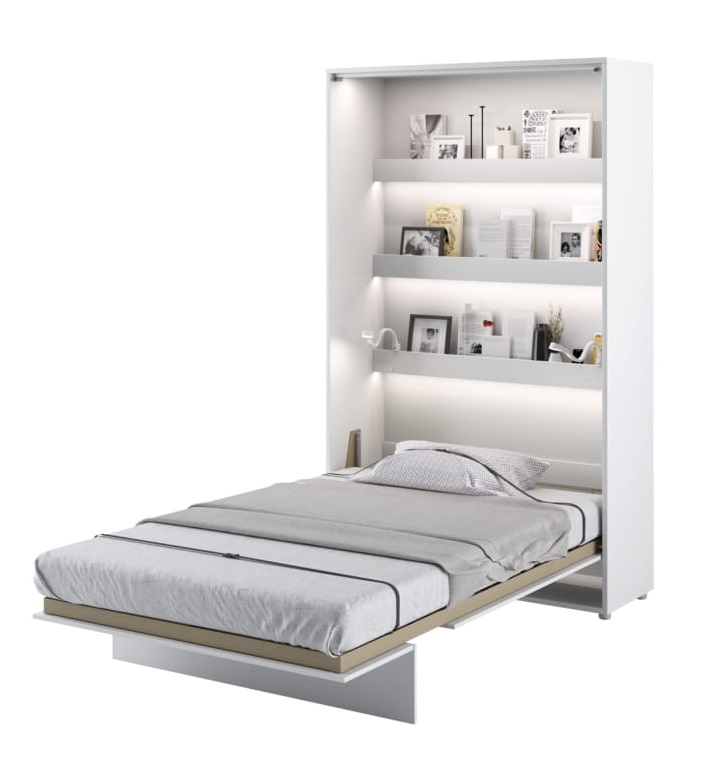 Półkotapczan BED CONCEPT BC-02 biały 120x200