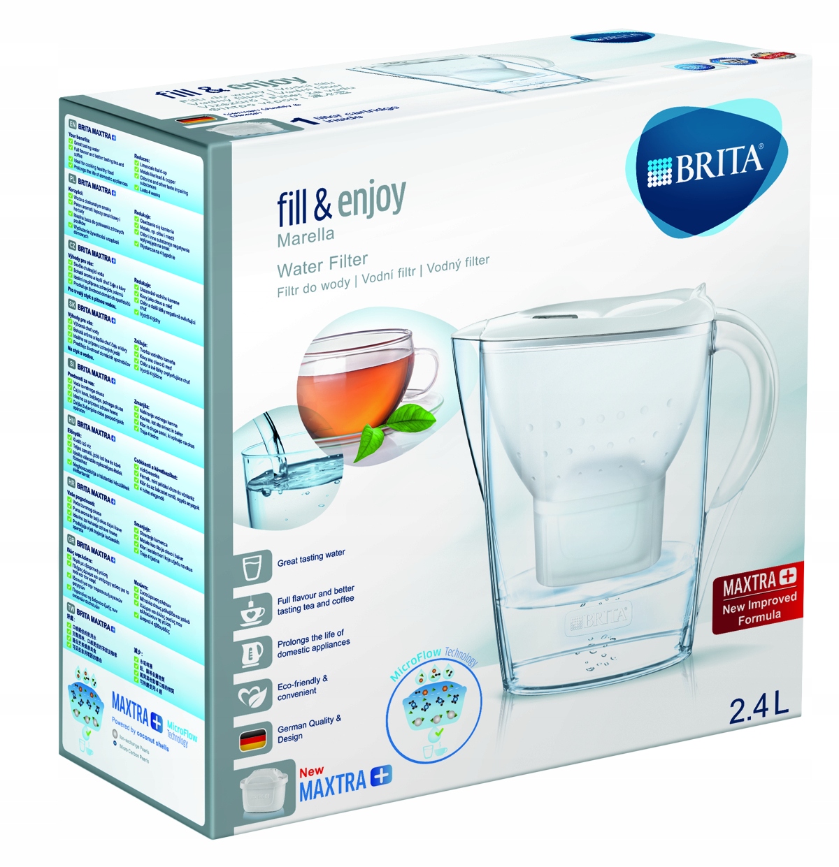

Dzbanek filtrujący Marella MXplus biały 3 wkłady