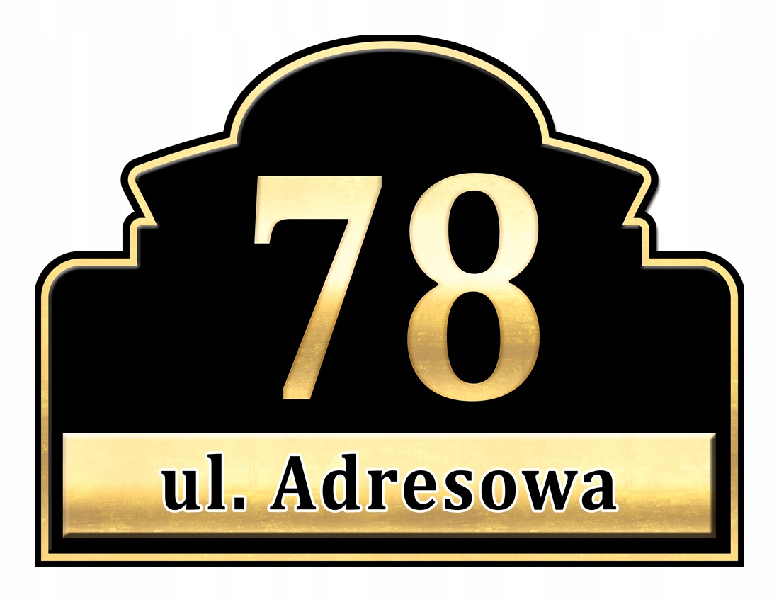 

Tabliczka Adresowa Adres Numer Na Dom znak ulica
