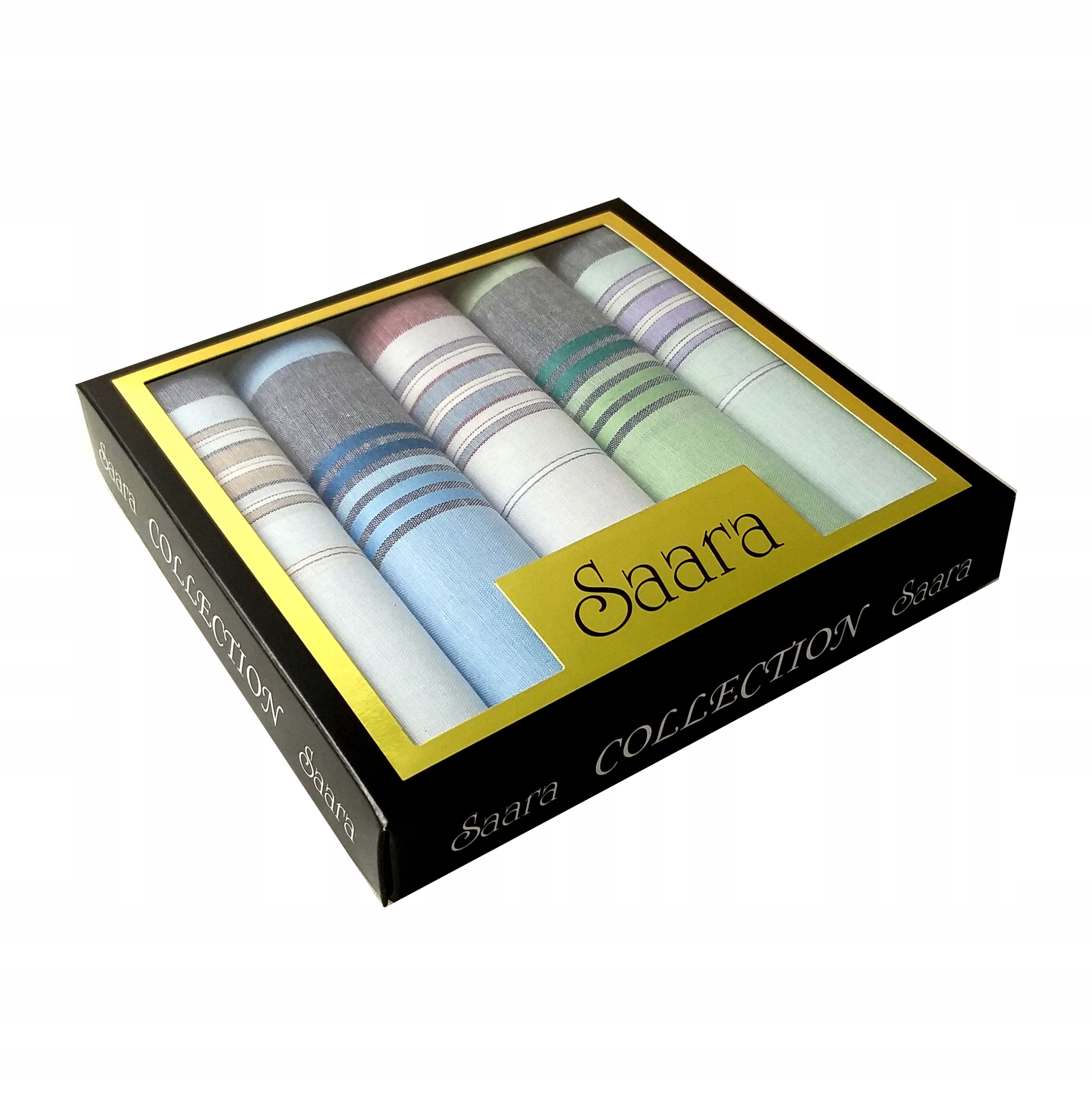 

Chusteczki do nosa eleganckie, kpl. 5 szt. 5M-2