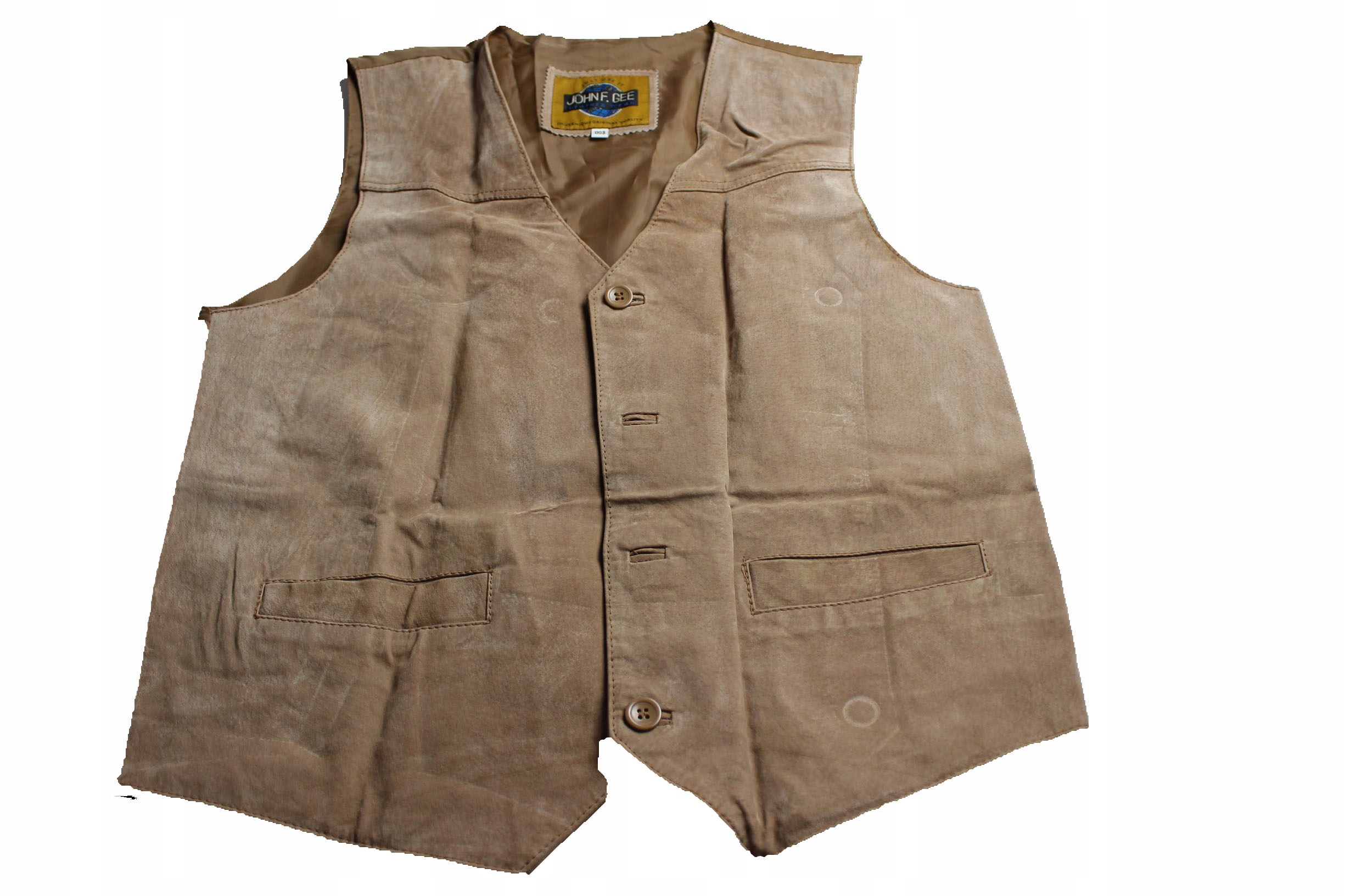 KAMIZELKA SKÓRA 54 JOHN F GEE rozm. M