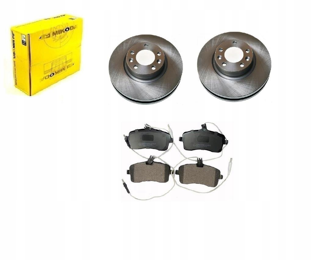 Kotouče Peugeot 407 Přední 283 mm Sada