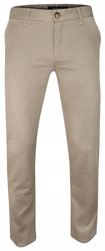 Béžové bavlněné čínské kalhoty Ravanelli 32/34