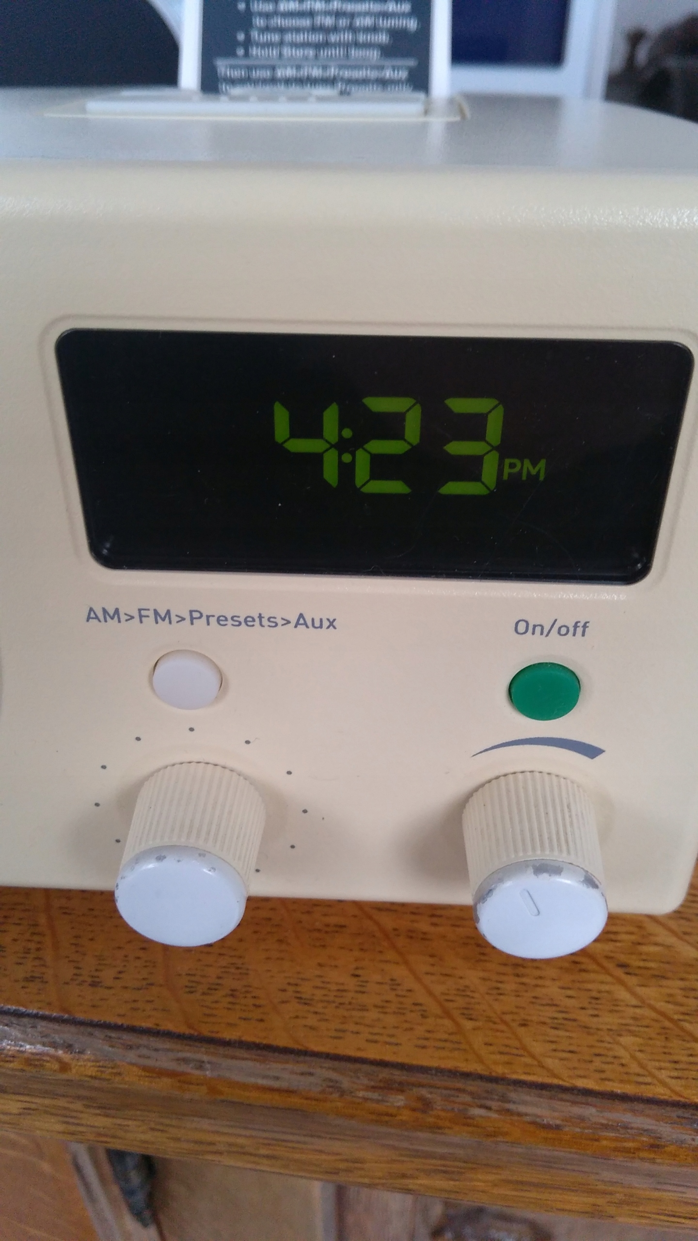 Radio Boston Acoustics Recepter AM/FM Alarm Clock Kod producenta 000