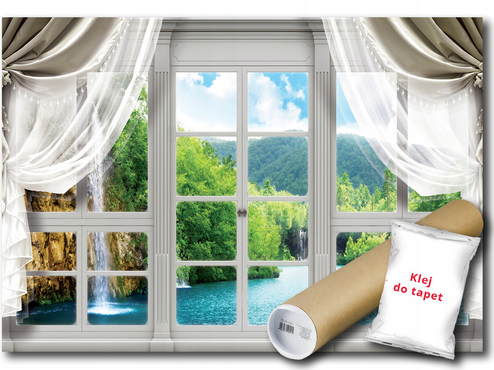 

Fototapeta Okno Wodospad 18C P2XL 368x254 P10626
