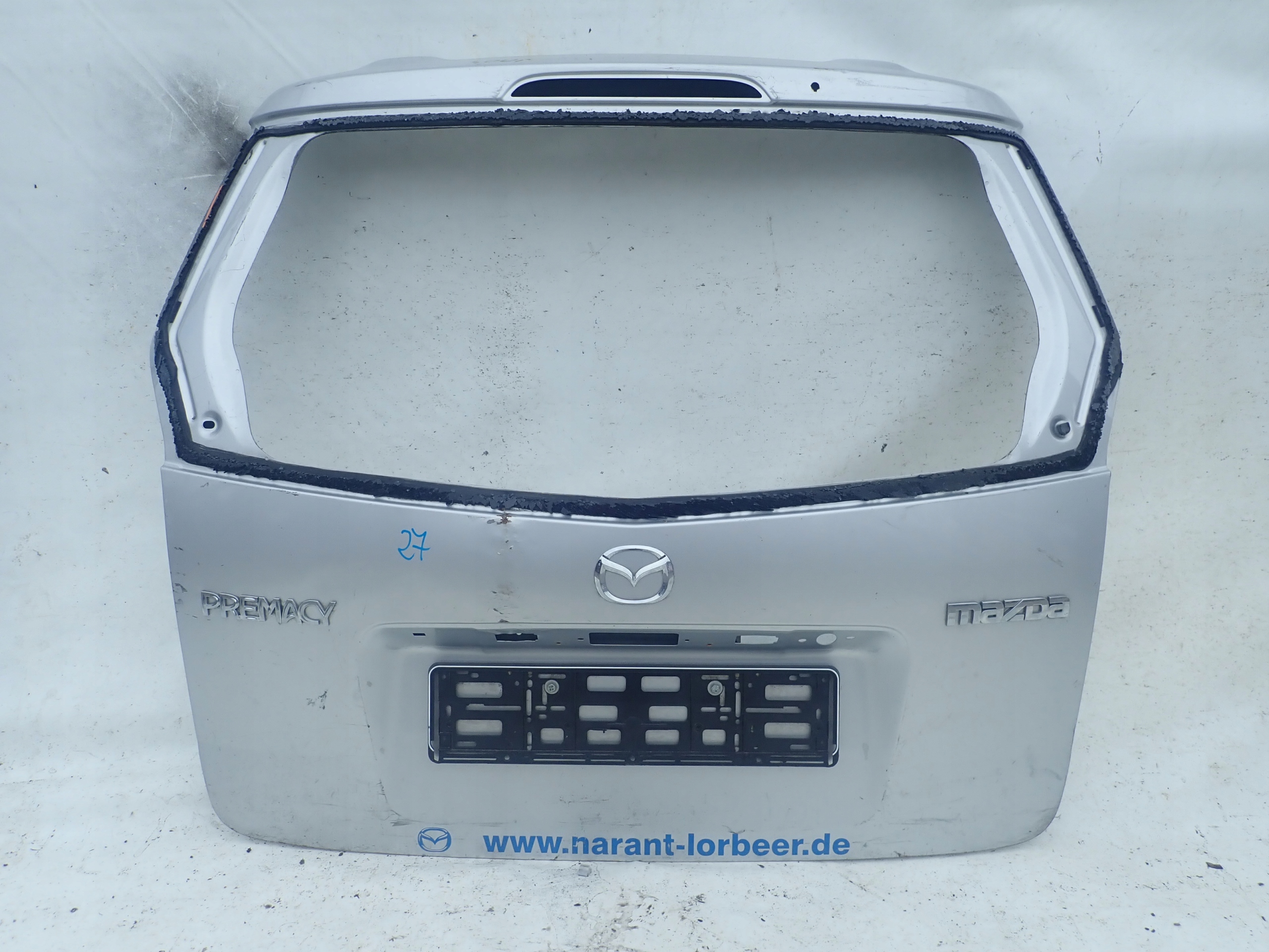 MAZDA PREMACY 99-05 trunk door boot rear part rear