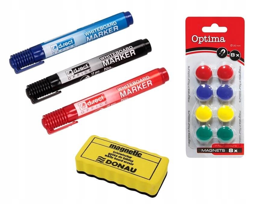 FLIPCHART MAGNETYCZNY 70x100 Tablica + Dodatki Marka 2X3