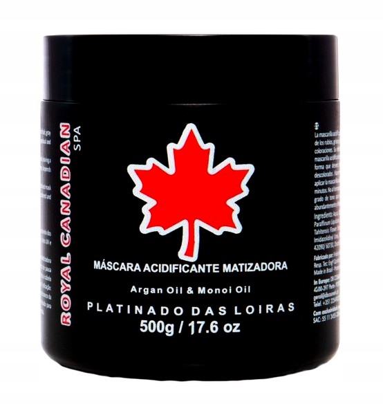 

Czarna Maska Royal Canadian Anti-Yellow 2019