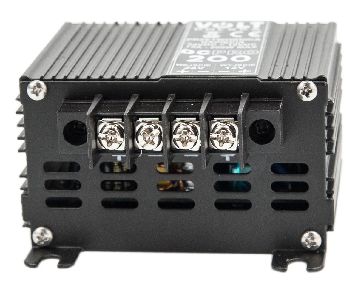 REDUKTOR NAPIĘCIA 24/12V PRZETWORNICA PRĄDU 200W P Marka Volt