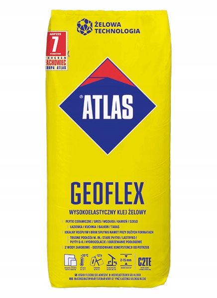 

Atlas Geoflex wysokoelastyczny klej żelowy 25kg