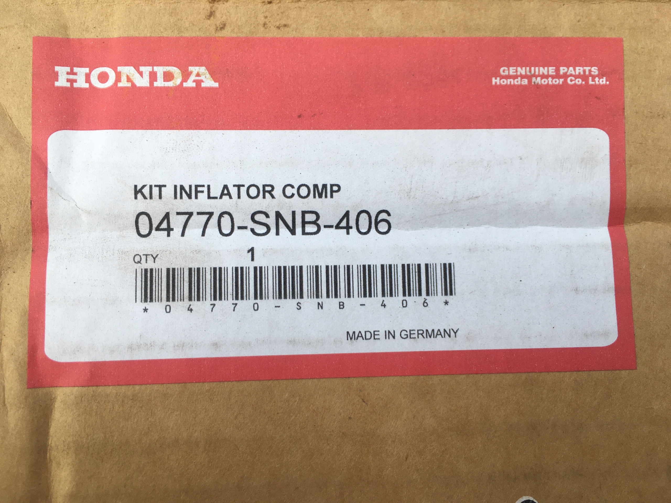 OEM 04770-SNB-406 генератор (двигун) подушки пов