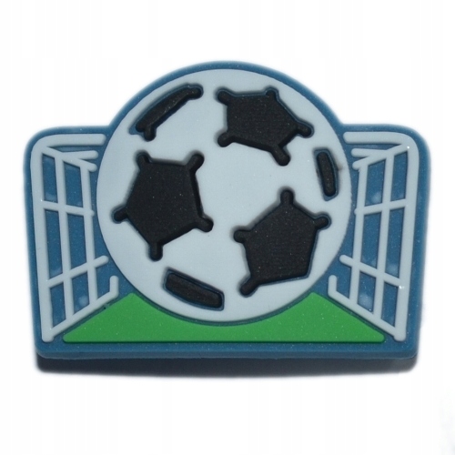 

Sport - Przypinka do Crocs - Bramka i piłka - 2257