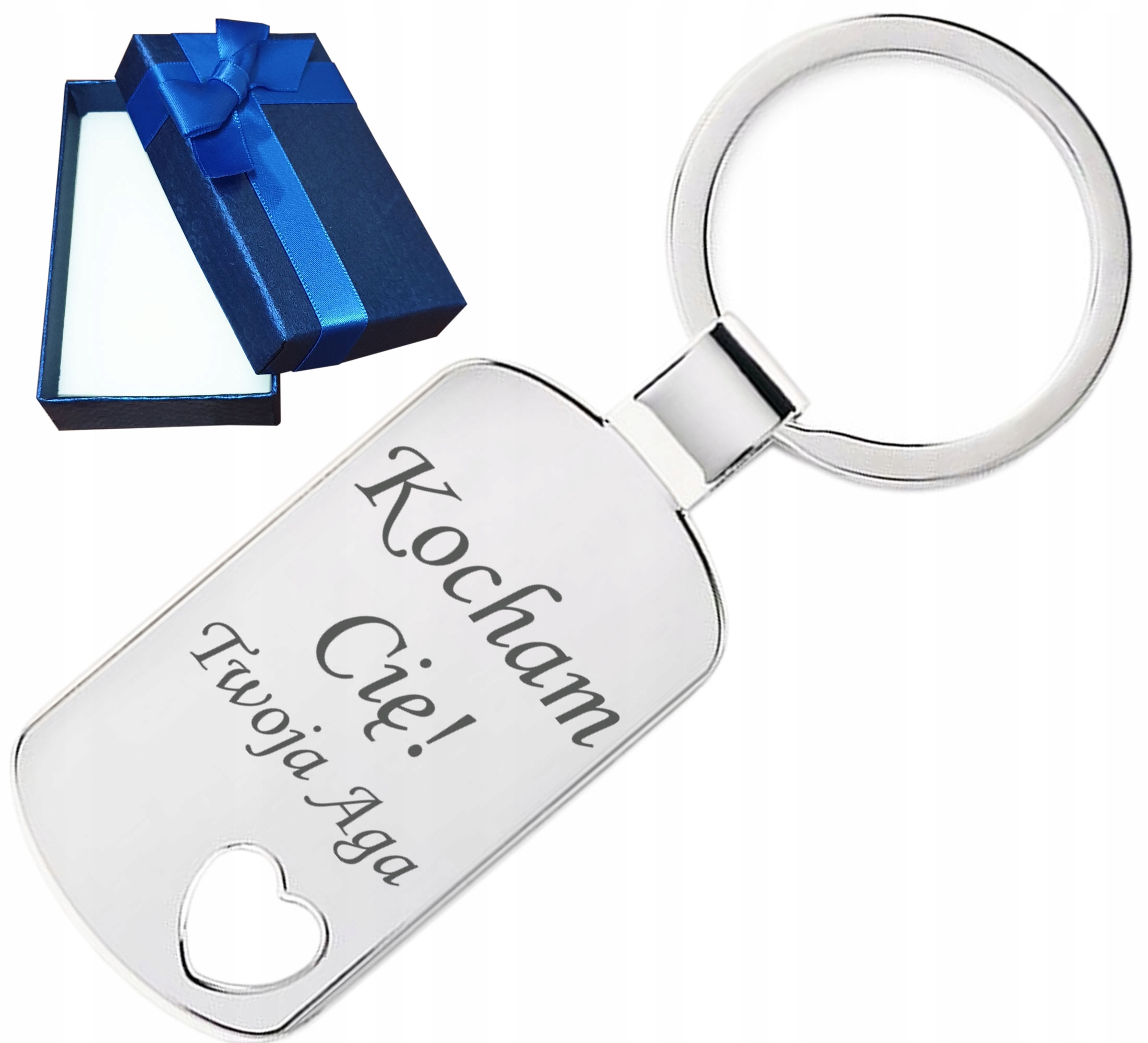 

Brelok na Prezent Walentynki Dzień Chłopaka Grawer