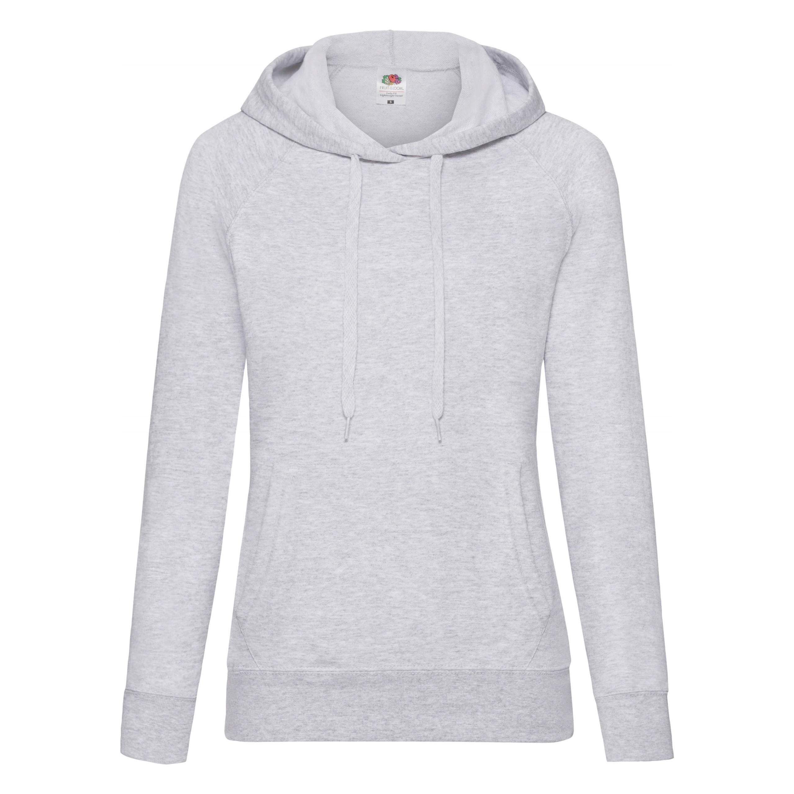 

Damska Bluza Kaptur - Fruit Light heather grey Xs