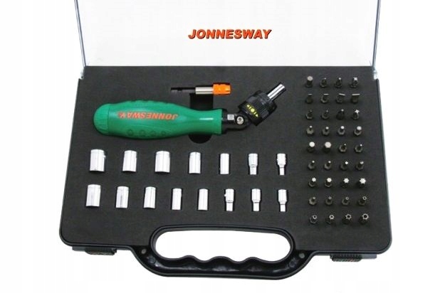 JONNESWAY WKRĘTAK PRZEGUBOWY 1/4'' 52 SZT. DR0253S