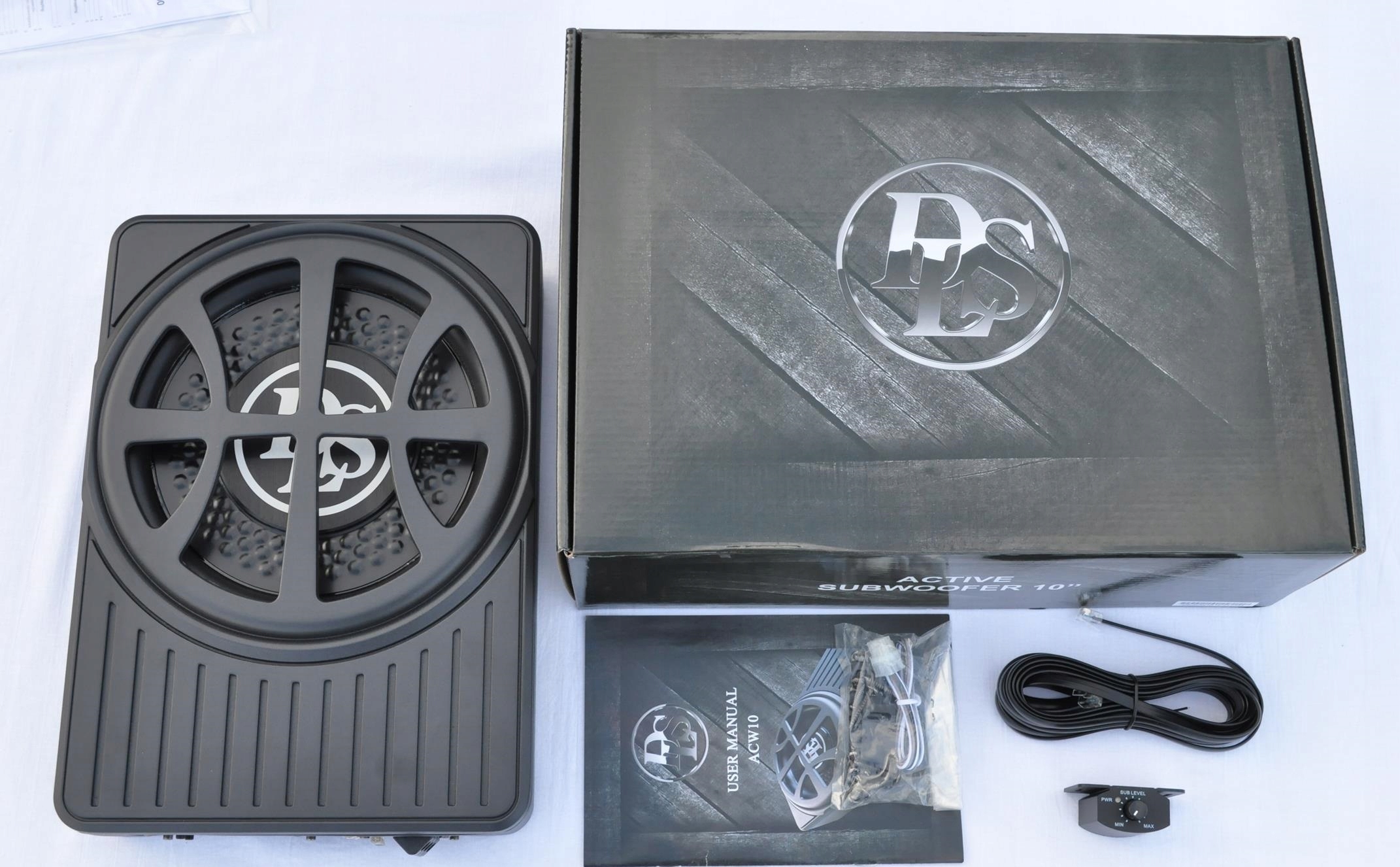 DLS ACW10 NAJMOCNIEJSZY POD FOTEL, PILOT, 200W RMS Marka Inna