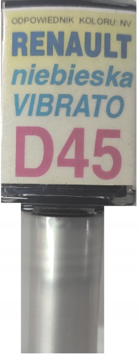 RENAULT D45 BLEU VIBRATO LAKIER ZAPRAWKA DO RYS