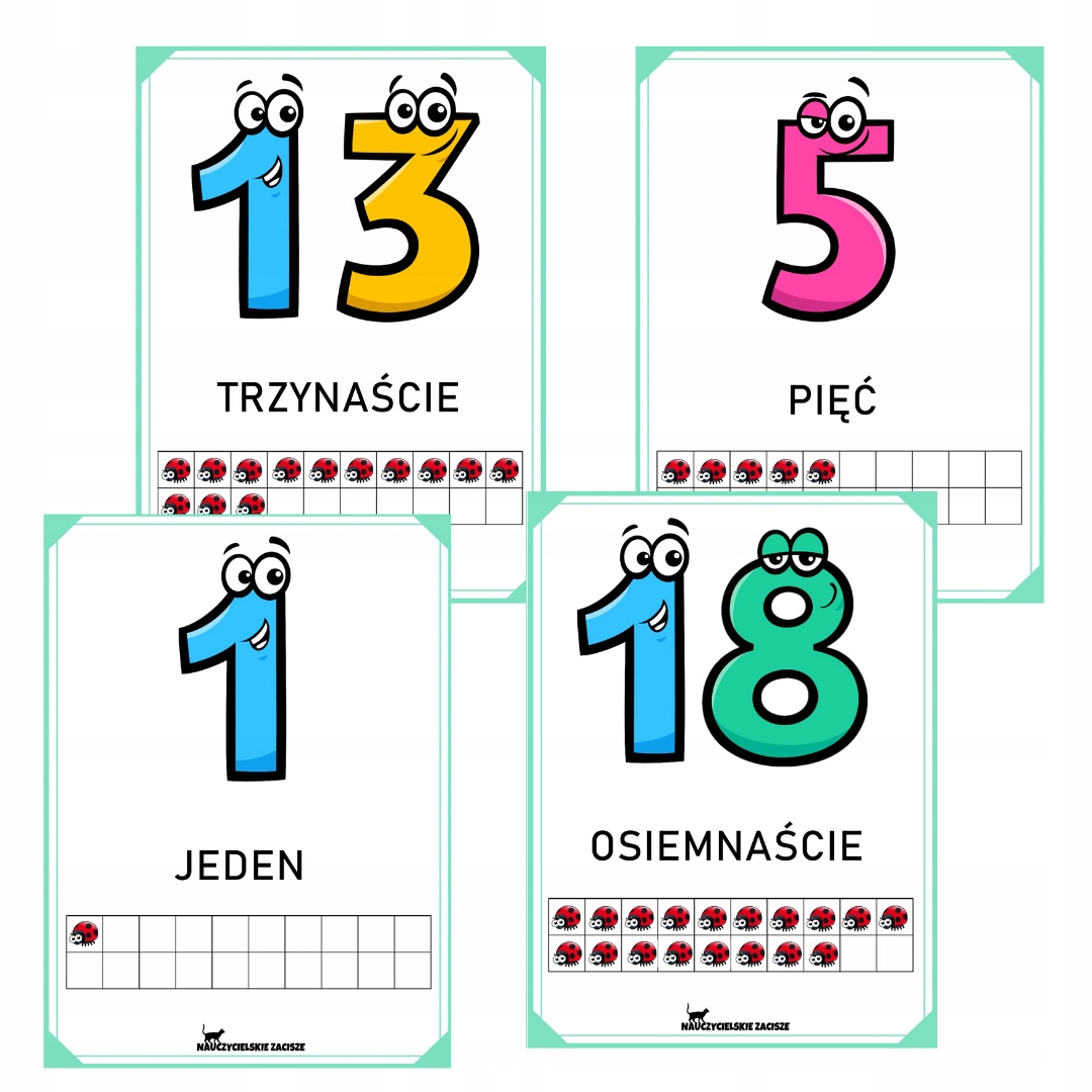 

Liczby 0-20 DZIESIĄTKI|plansze edukacyjn|14 x 10