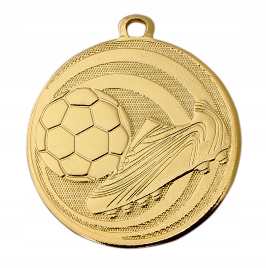 

Złoty Medal Wstążka Piłka Nożna 40mm beme09001