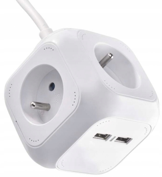 Удлинитель cube splitter 4 usb розетки в Украине купить из Европы ...