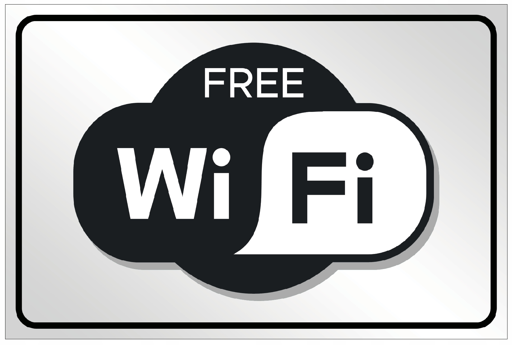 Tabliczka WiFi strefa Wi-Fi 30x20 internet tablica - porównaj ceny ...