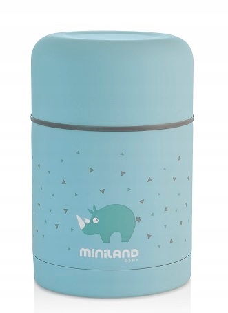 TERMOS ODIADOWY DO POSIŁKÓW MINILAND 600 ml NIEBIESKI AZUR