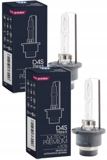 

Palnik Żarnik Xenon M-tech D4S Premium 4300K-2 szt