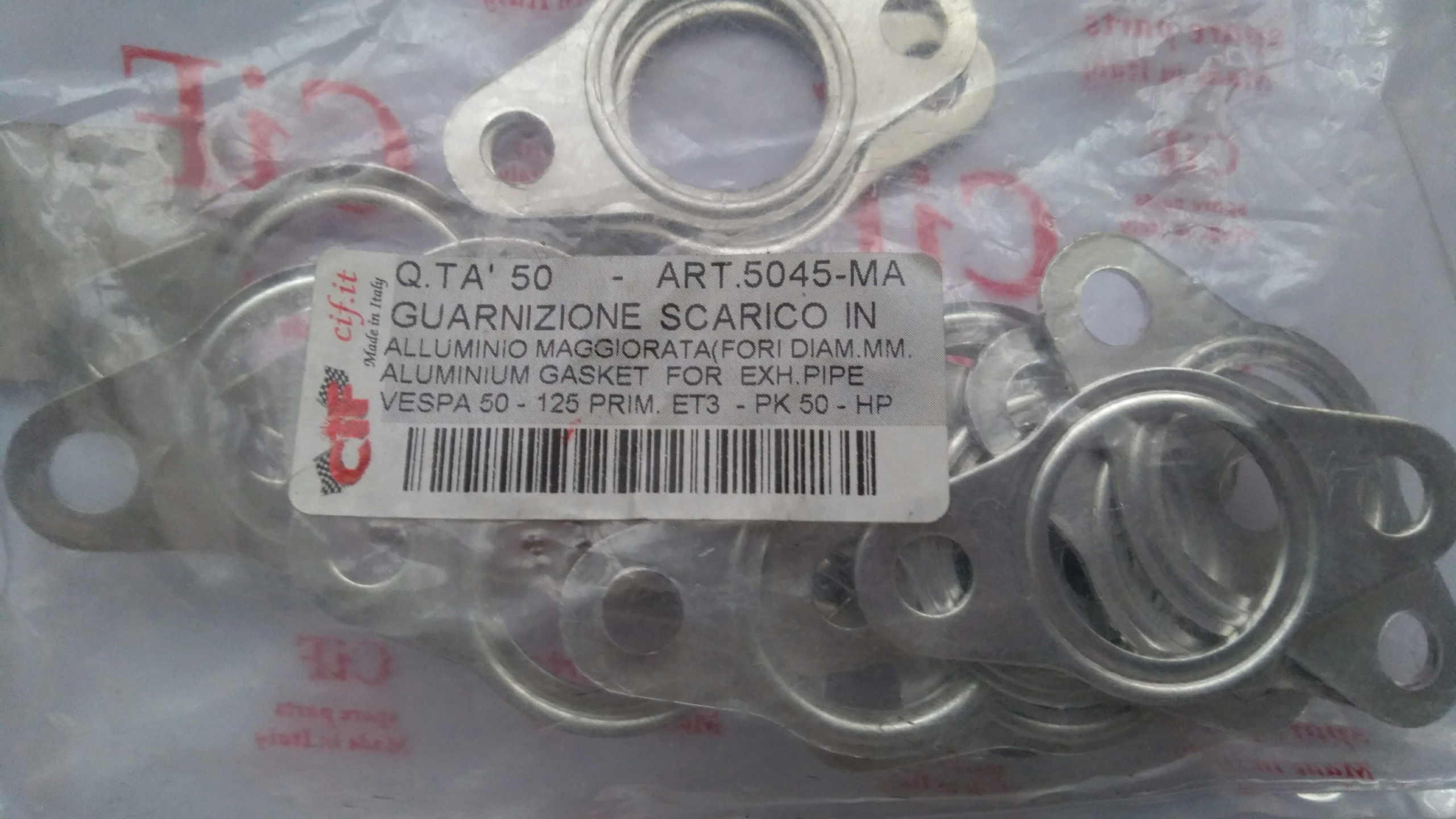 USZCZELKA WYDECHU PIAGGIO VESPA PK ET3 PRIMAVERA Producent inny