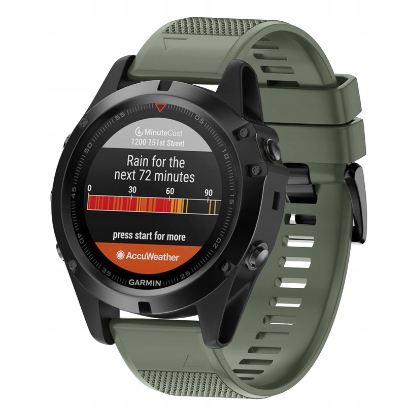 

Pasek do Garmin Fenix 6 Pro 22mm QuickFit Green