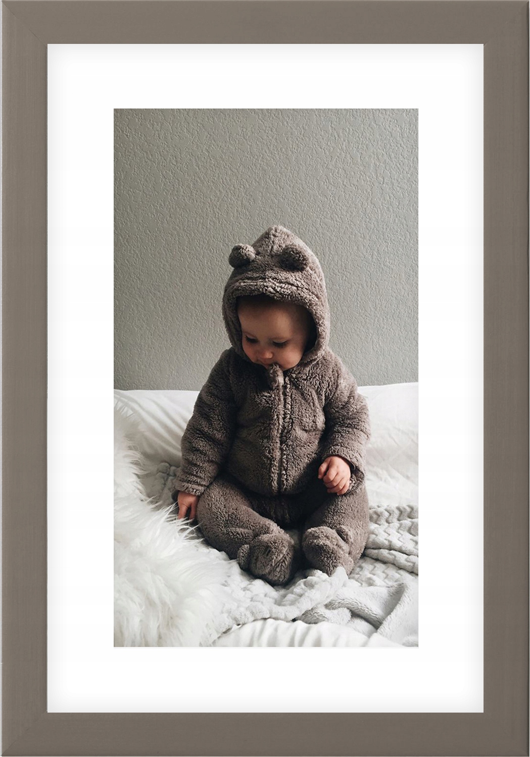 RAMA DREWNIANA BRĄZOWA A4 21x30 - RAMKA 30x21