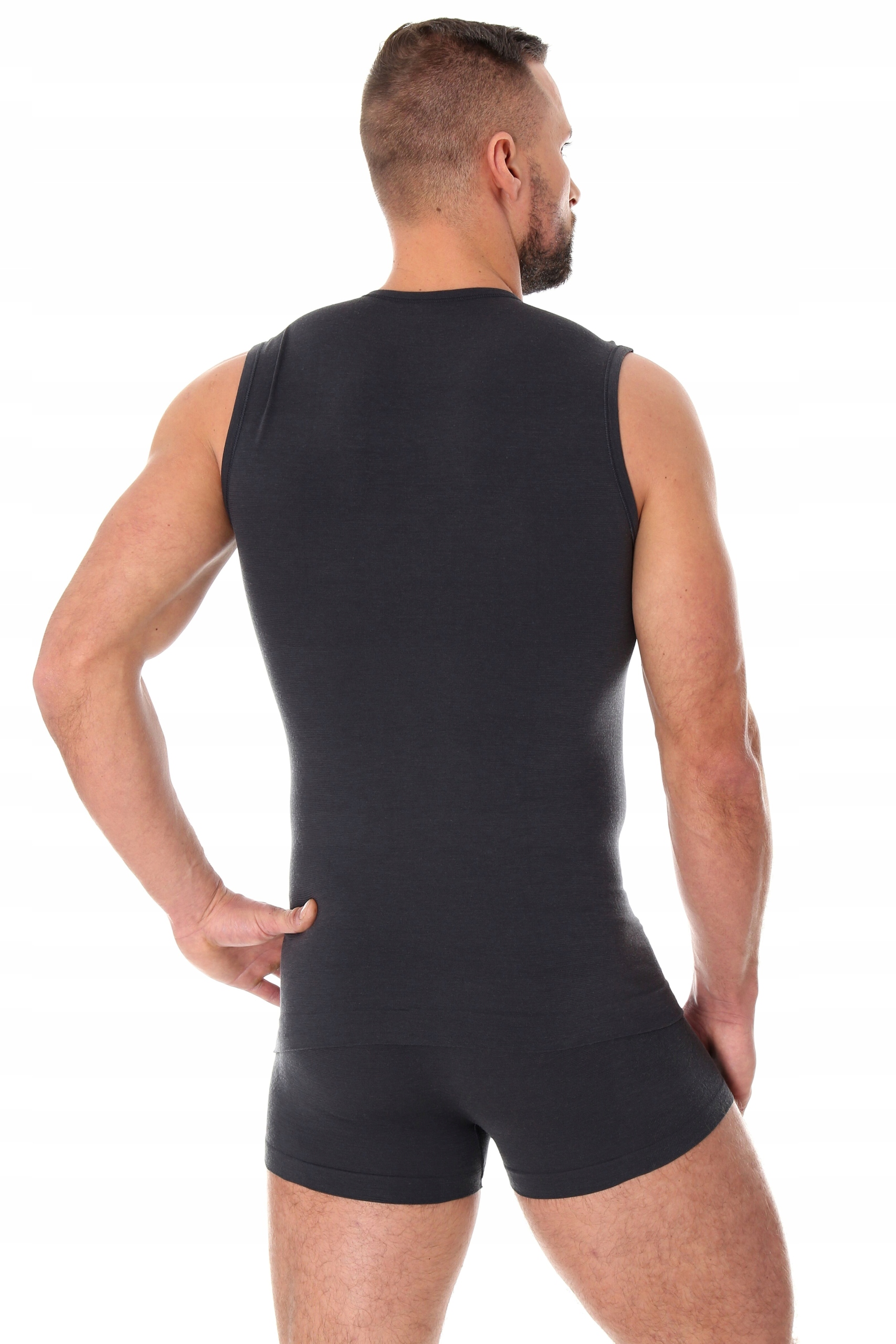 KOSZULKA BEZ RĘKAWÓW COMFORT WOOL Brubeck r. XL Marka Brubeck