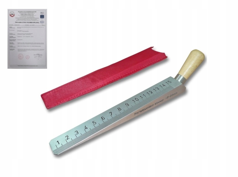 ИЗМЕРИТЕЛЬНЫЙ КЛИН, КАЛИБРОВАННЫЙ КЛИНОМЕТР