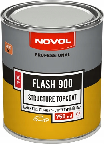 

Novol Lakier strukturalny Flash 900 czarny 0,75L