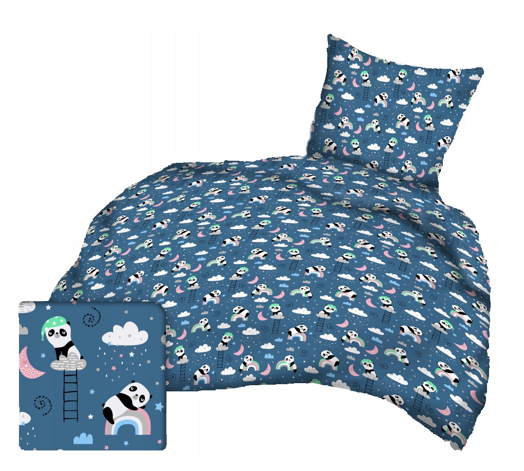 

Pościel bawełniana 140x200 70x80 dziecięca 198pbl