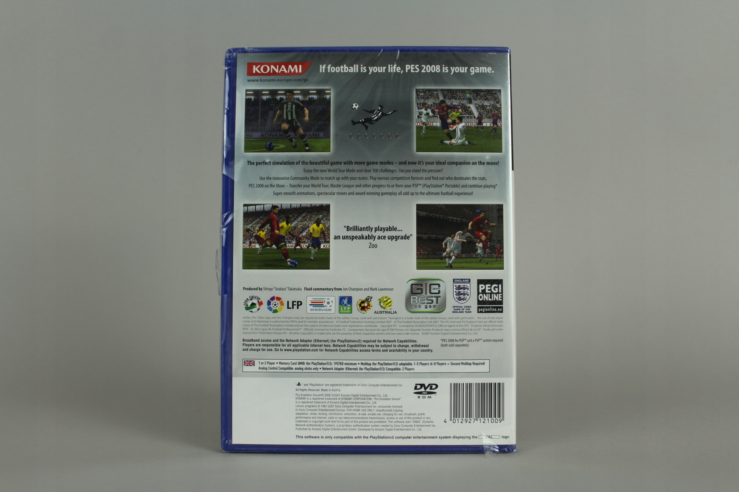 PRO EVOLUTION SOCCER 2008 PS2 Tematyka sportowe