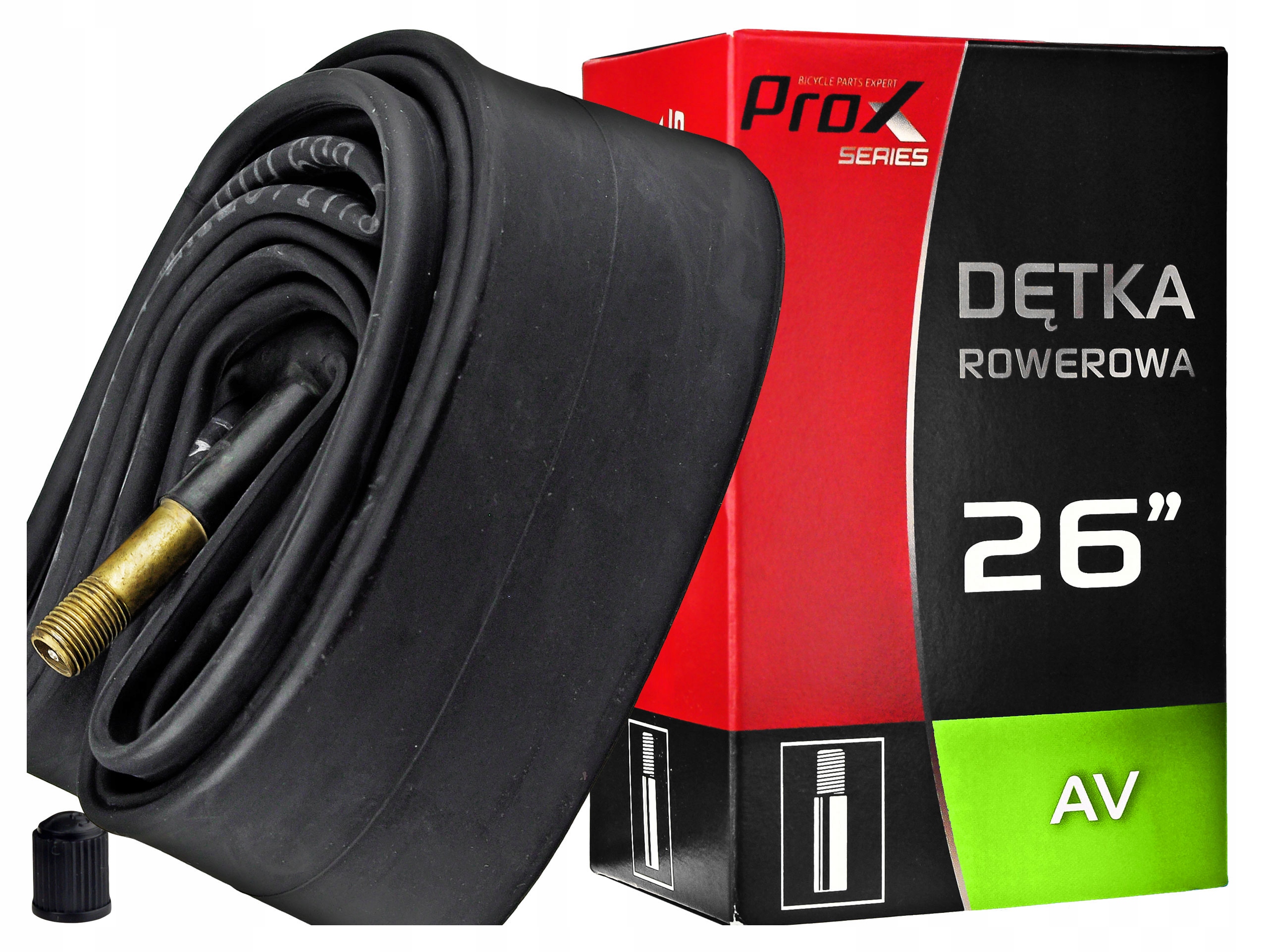 

Dętka Prox 26x1,75-2,125 Av Sv Samochodowy 48 MM