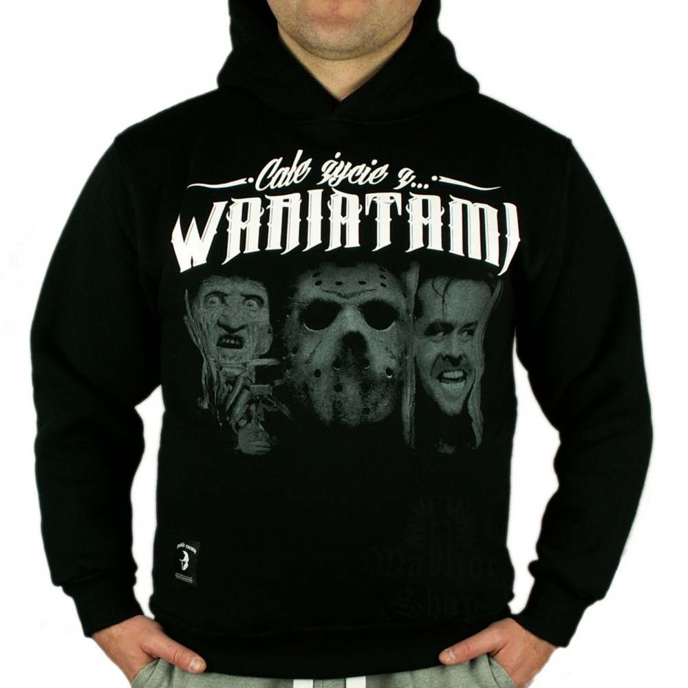 

Bluza z kapturem Jason Całe życie z wariatami r. M