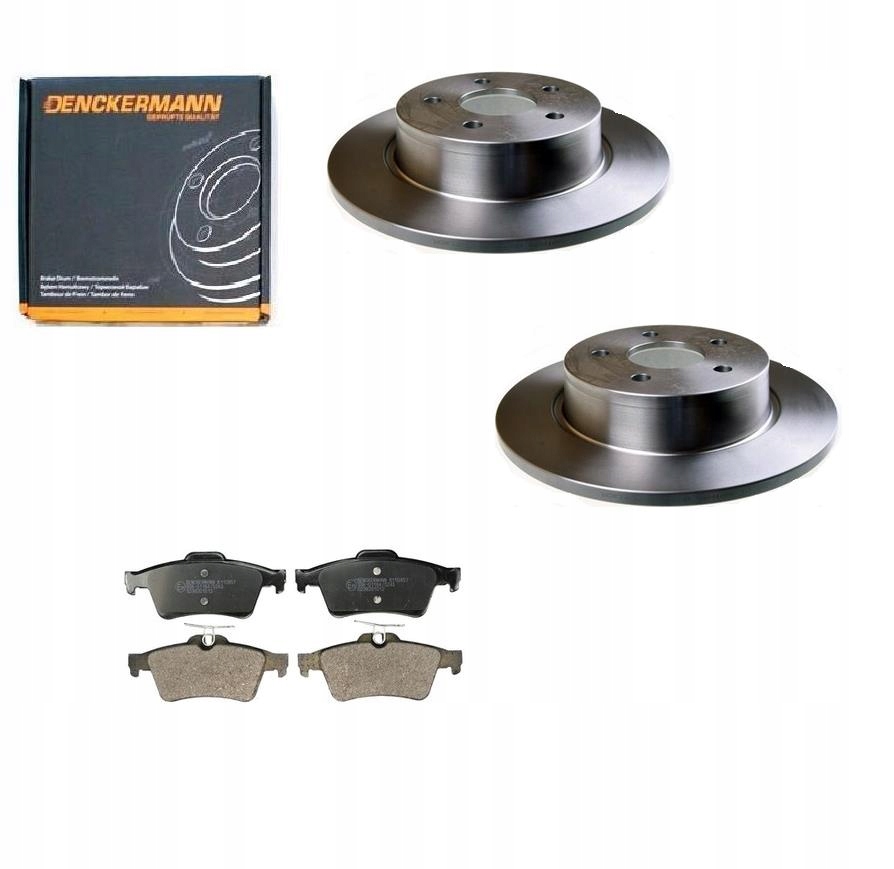 Kotouče Ford Grand C-max 2010- Zadní Sada 280 MM