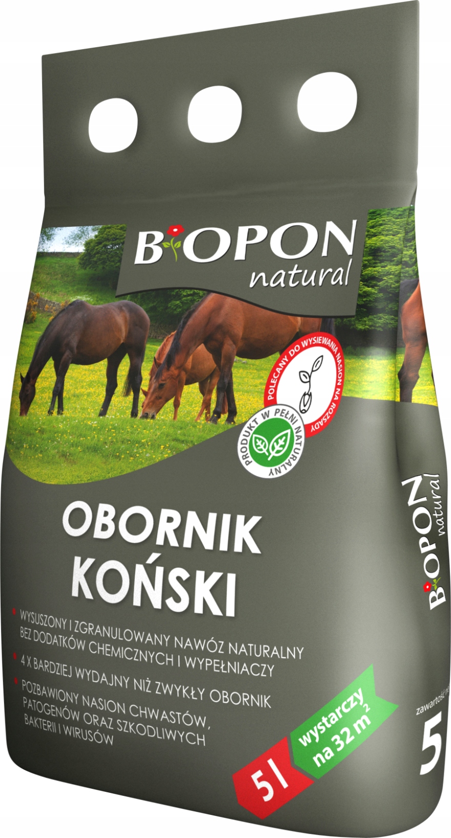

Biopon Obornik Granulowany Koński 5L