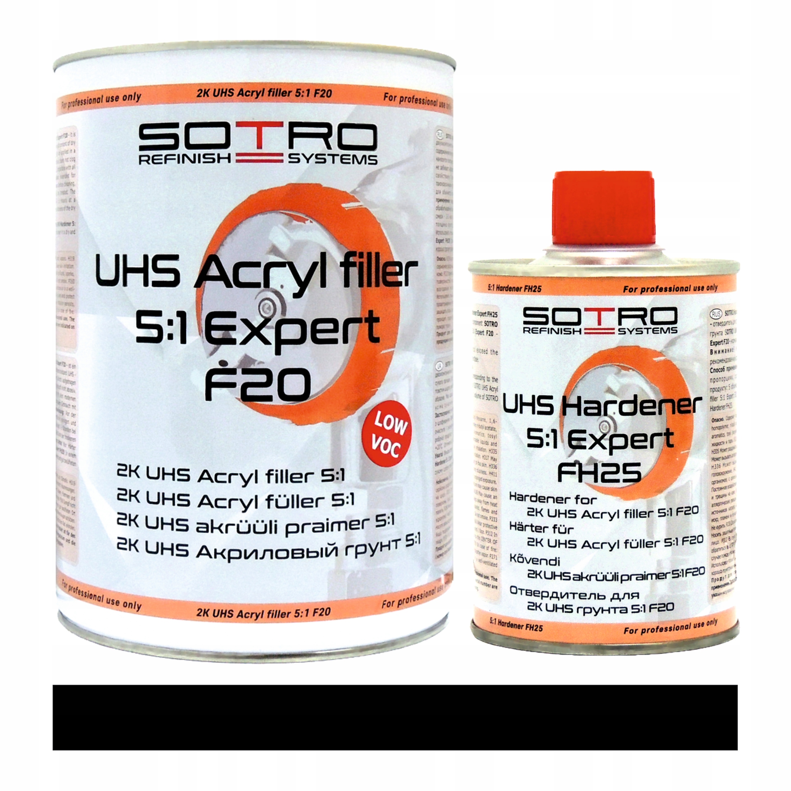 

Sotro Podkład akryl czarny Uhs Expert F20 1,2 L